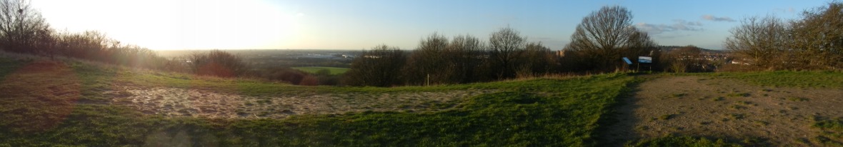 Panorama from the top of Horsenden Hill